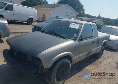 2001 GMC Sonoma Sls z USA, uszkodzony, nr VIN 1GTDT19W418165686